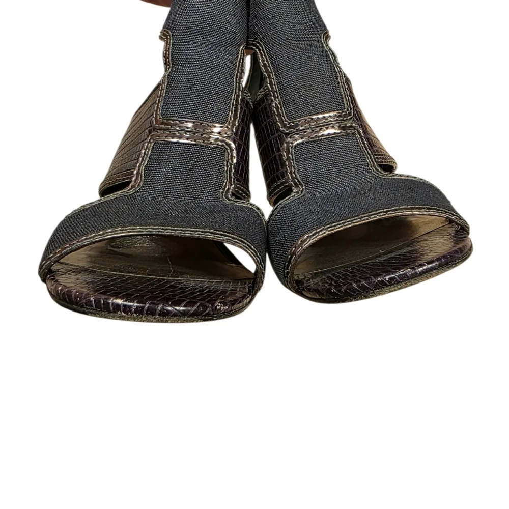 Tory Burch Geoff Caged Gladiator Heels Size 9